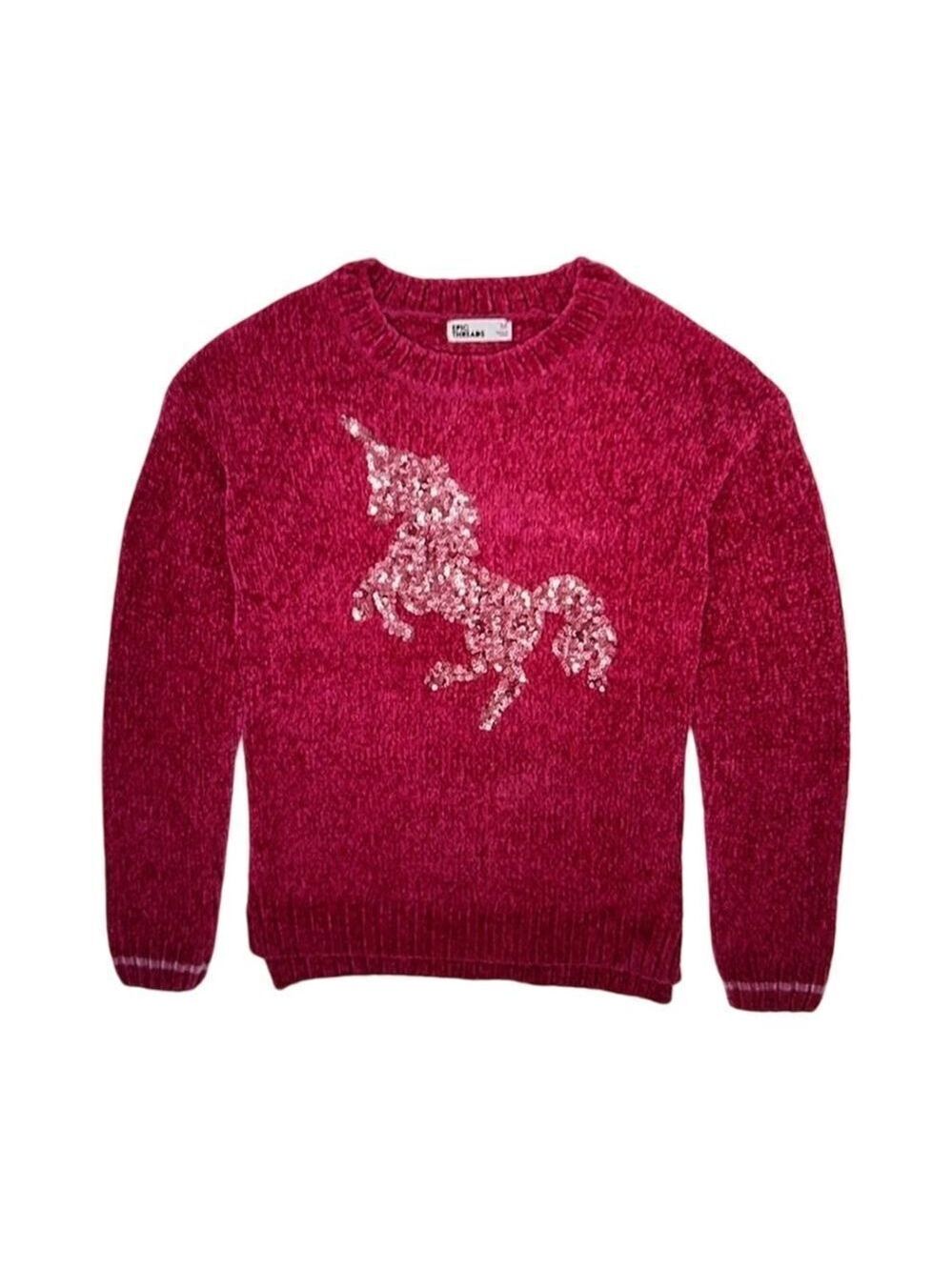 EPIC THREADS S  DARK PINK SWEATER